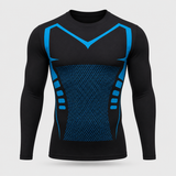 T-shirt de Compression Sport Homme Manches longues — Séchage Rapide