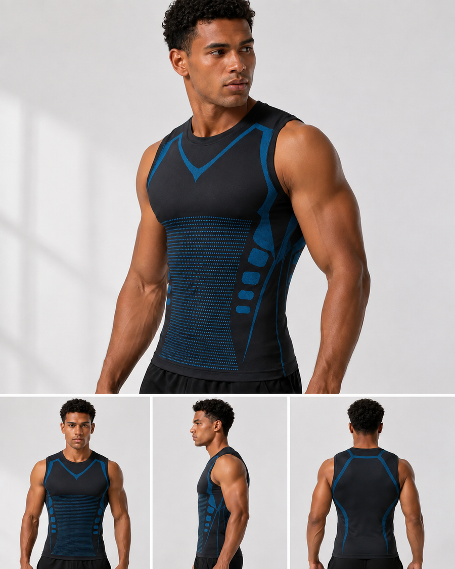 Debardeur de Compression Sport Homme — Séchage Rapide