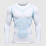 T-shirt de Compression Sport Homme Manches longues — Séchage Rapide