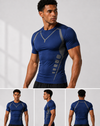 T-Shirt de Compression Sport Homme — Séchage Rapide